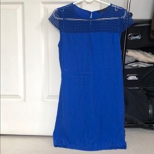 Zara blue dress